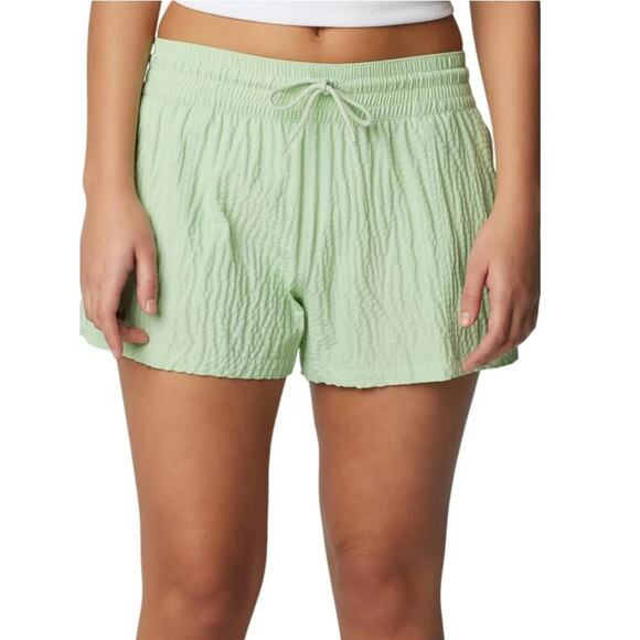 Columbia Women's Sage Leaf Green Boundless Trek Active Shorts Size S - Picture 1 of 6